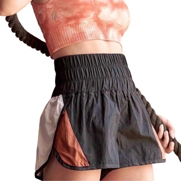 FP Movement by Free People Pants - FP Movement By Free People NWT The Way Home Colorblock Retro Shorts Size m